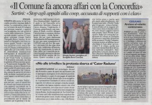 Il Comune fa ancora affari con la Cpl Concordia