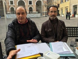 Conferenza stampa di Sartini e Pizzi