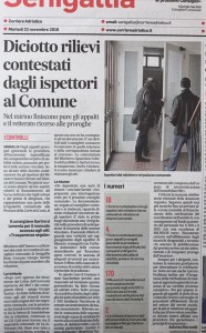 Corriere Adriatico 22 ottobre 2016